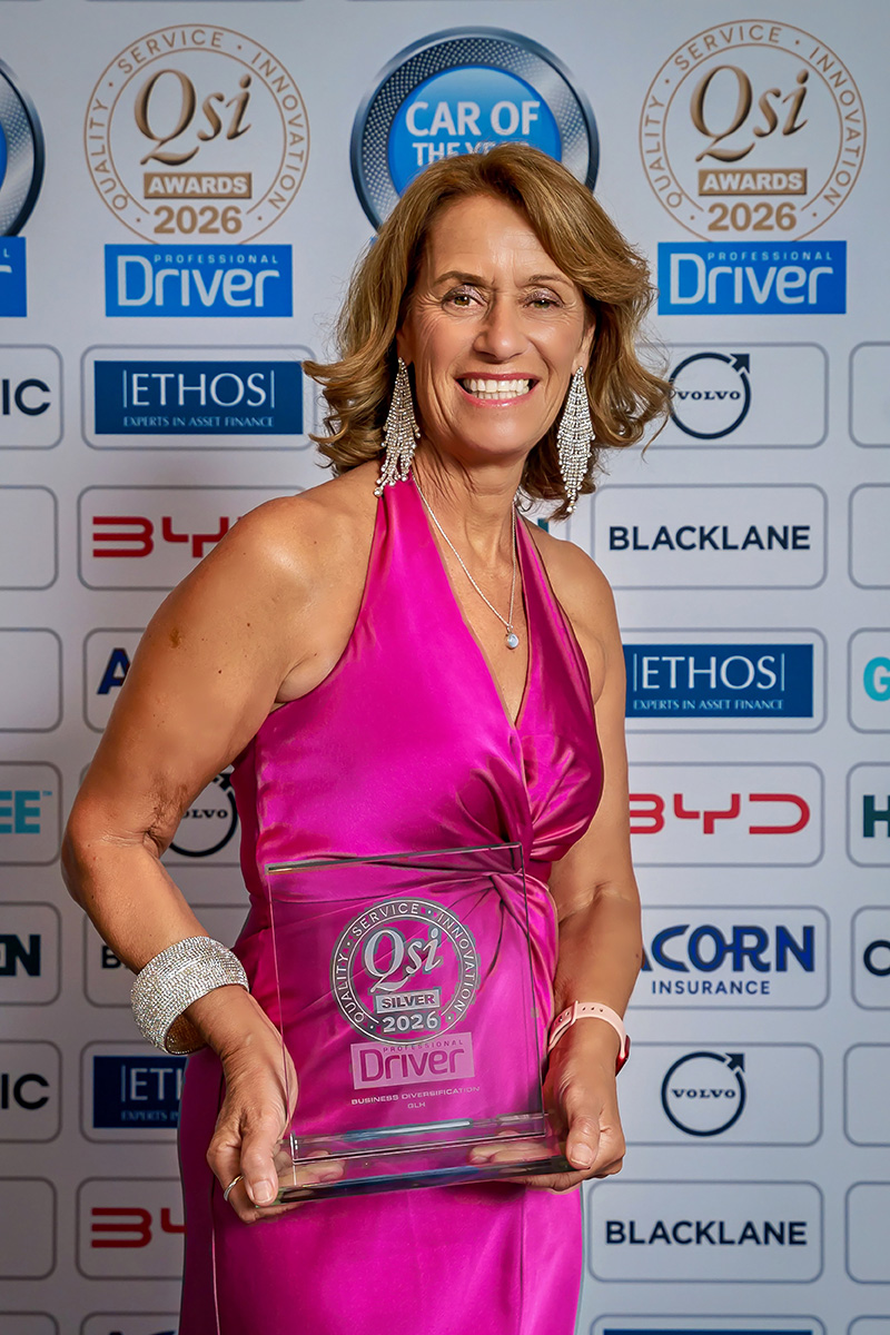 Mary Storrie receives the Silver QSi Award in the Business Diversification category, on behalf of Zoë Walsh, GLH Director